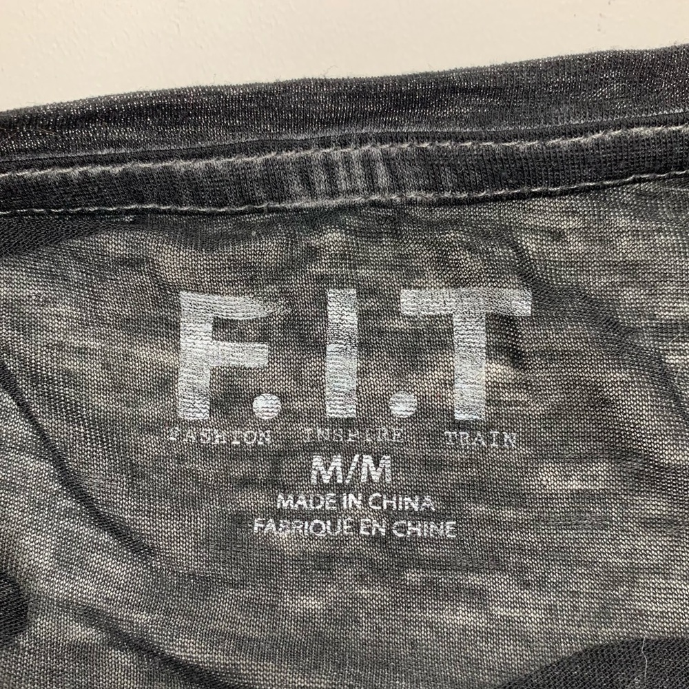F.I.T. Gym and Tonic Lightweight Workout Tee Sz M - Picture 3 of 8